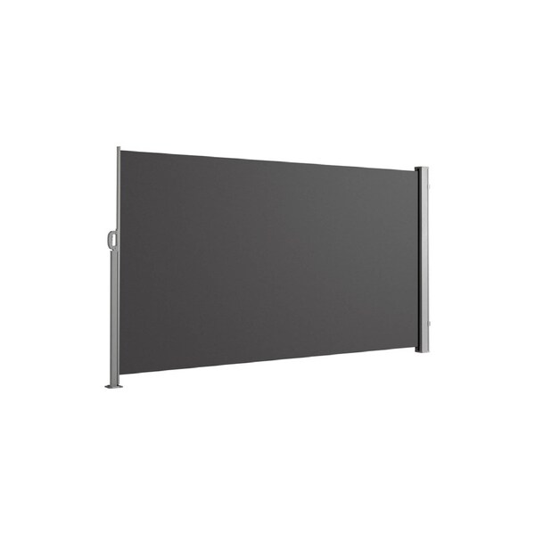 Elora Side Awning Retractable Sun Shade Indoor Outdoor Partition Blinds 2x3M Grey