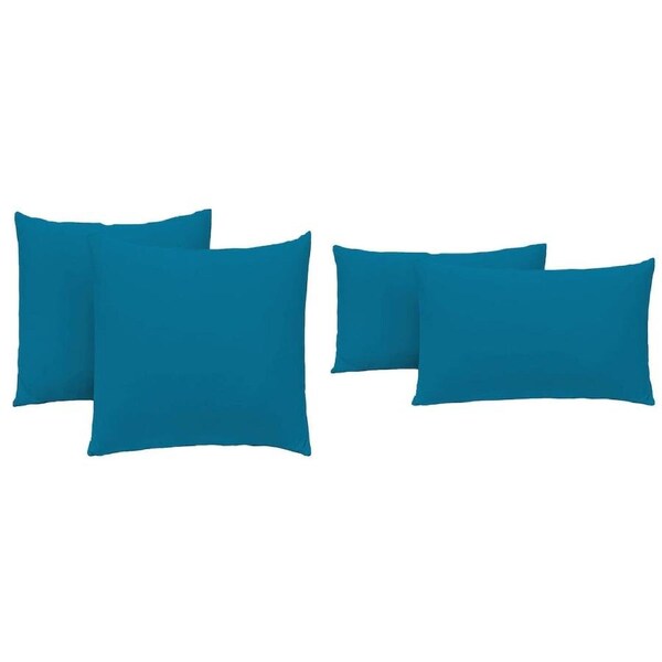 Pillow Cases Hotel Quality Pillowcase Standard European Queen King 2 Pack - Biscay Blue 2 King Pillowcases 50 x 90cm