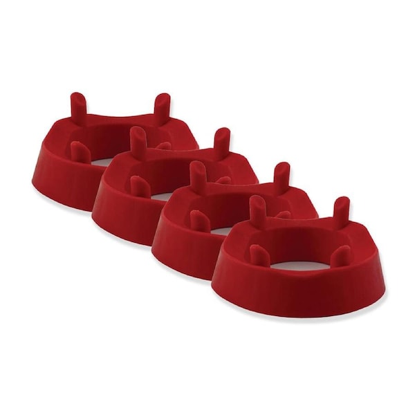 4PK Regent Rugby/Gridiron Sturdy Firm Target Practice Kicking Tee Equipment Red