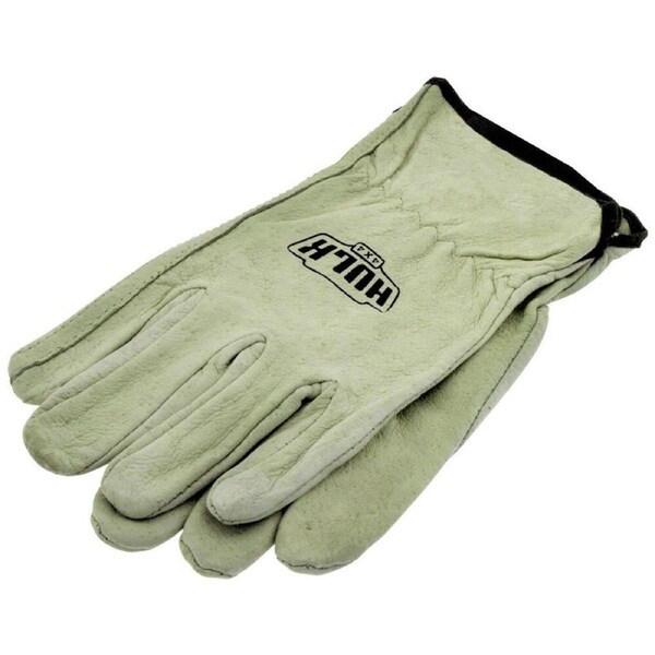 2pc Hulk Pig Grain Leather Rigger Recovery Gloves Pair Green