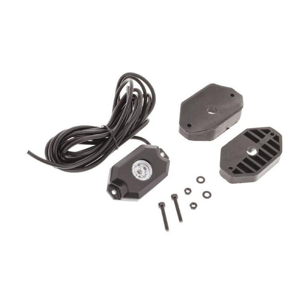 Hulk LED 120 Degree Flood Beam Rock Outdoor Light Kit 9-18V White