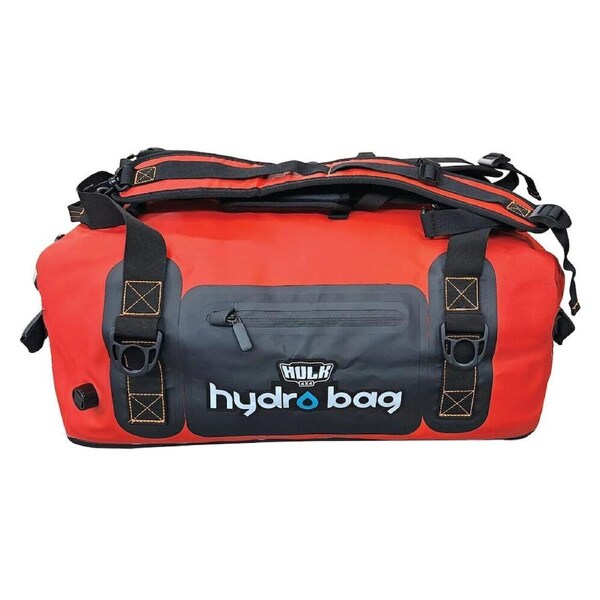 Hulk Hydro Bag Waterproof Duffel with Shoulder Straps 40L Red