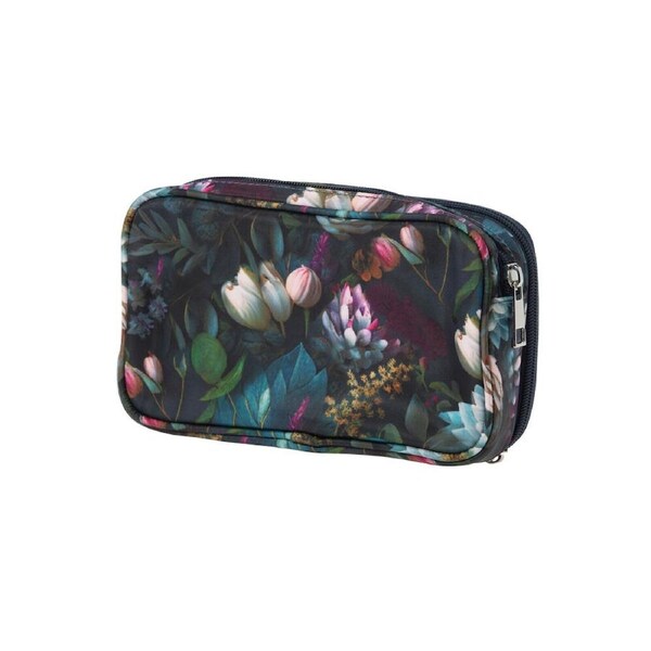 Bramble Bay Vintage Floriade Forbidden Amber Makeup Cosmetic Bag 29cm