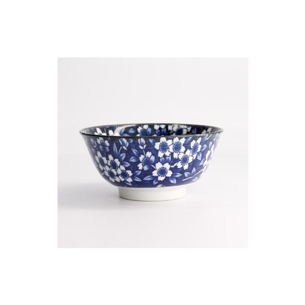 Tokyo Design Porcelain Bowl Sakura Blue Microwave Dishwasher Safe 15cm