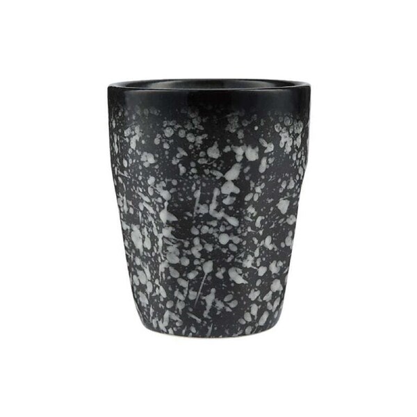 Maxwell And Williams Latte Cup Caviar Granite Porcelain 250ml Stylish Durable