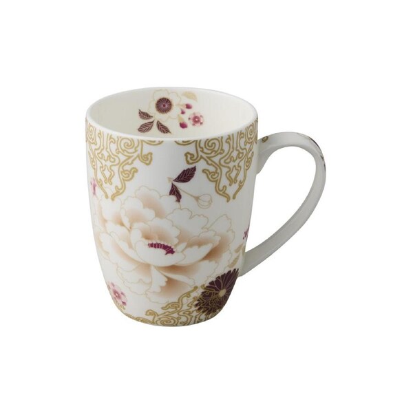 Maxwell Williams Kimono Mug Fine Bone China 400ml Gift Boxed White Tea Coffee