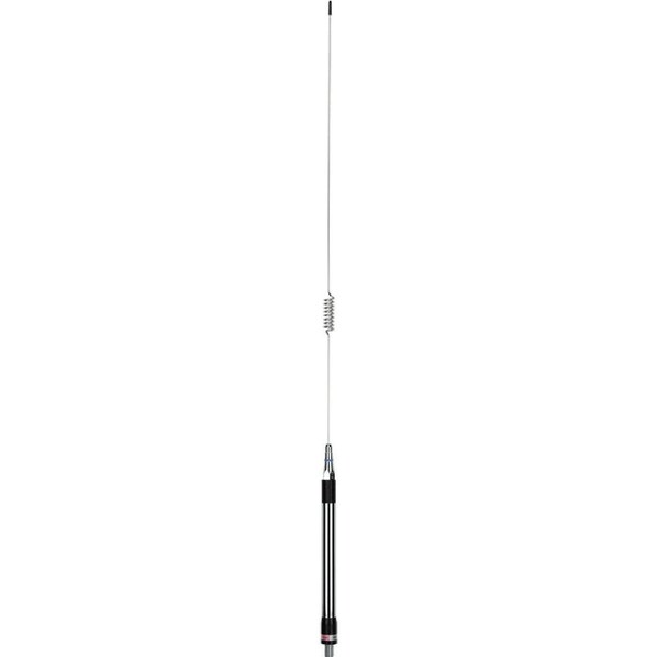 GME UHF CB Stainless Steel Whip Elevated Feed 6.6dBi Antenna 78cm Silver