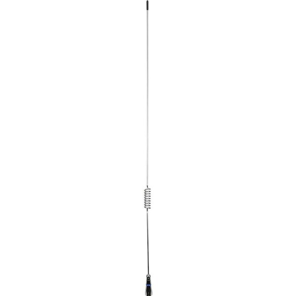 GME UHF CB Stainless Steel Whip Elevated Feed 6.6dBi Antenna 60cm Silver