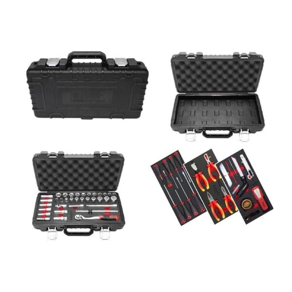 Ampro T47060 Blow-Mould Tool Case Durable Storage Box For Tools