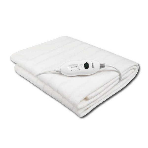 Heller Electric Blanket Single Fully Fitted 3-Heat Settings White 193 X 91cm