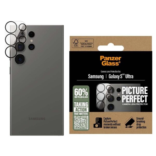 PanzerGlass Picture Perfct Lens Protector-Samsung GS25 Ultra