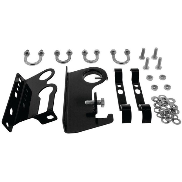 Hulk Adjustable Mounting High Lift Jack & Shovel Holder 35mm Handle