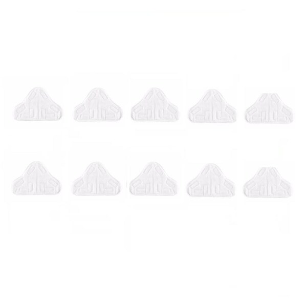 10x Replacement Mop Pads for 1300W 12-IN-1 Handheld Steam Mop Cleaner