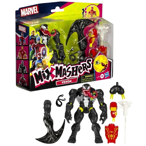 MixMashers Marvel Spider-Man Venom Action Figure