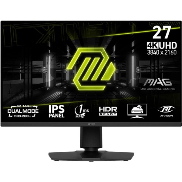 MSI MAG 275UPD E14 27in UHD 144Hz / FHD 288Hz Dual Mode IPS Gaming Monitor (MAG 275UPD E14)