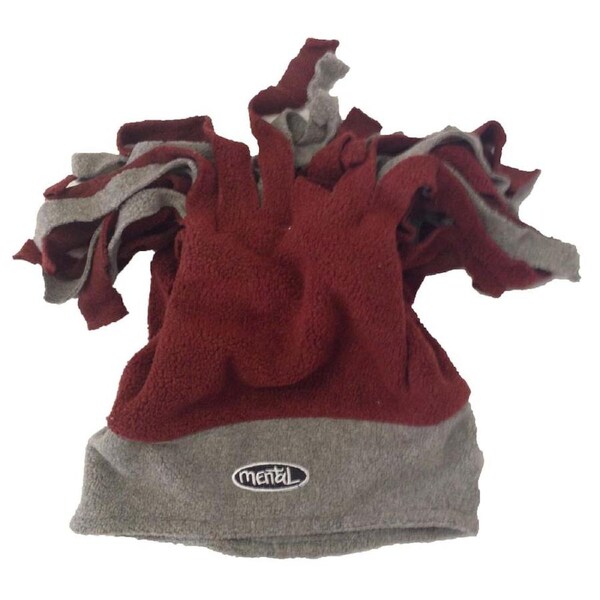 Hippie Chic Funky Fleece Winter Hat - Youth-Grey/Muave
