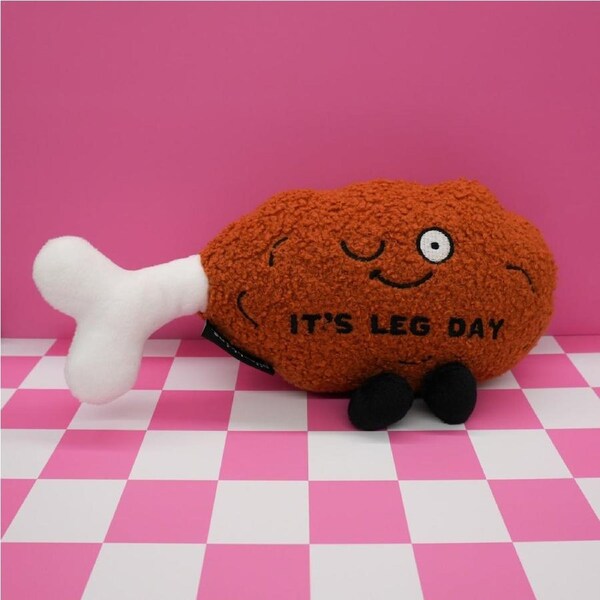Punchkins Chicken Leg Leg Day Plush
