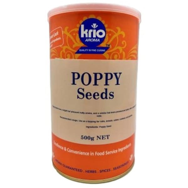 Krio Krush Seeds Poppy 500g x 1