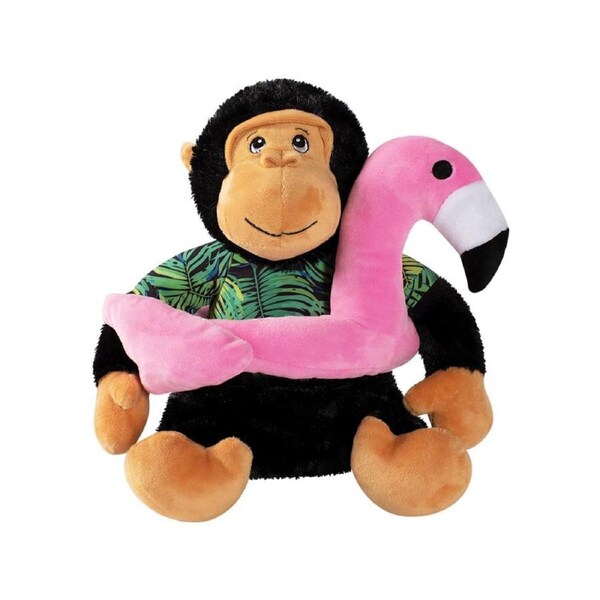 Gregory The Gorilla With Floatie Plush Squeaker Dog Toy - XL