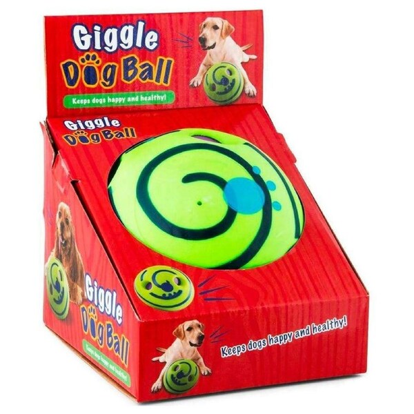 Giggle Ball Dog Play Squeaky Ball Pet Grinding Training Ball