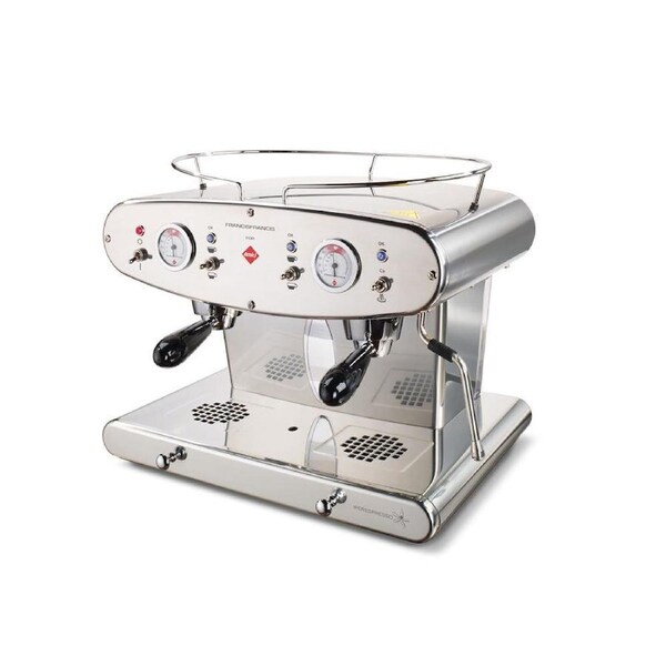 illy X2.2 iperEspresso Pro Capsule Machine Espresso Maker w/Steam Wand Silver