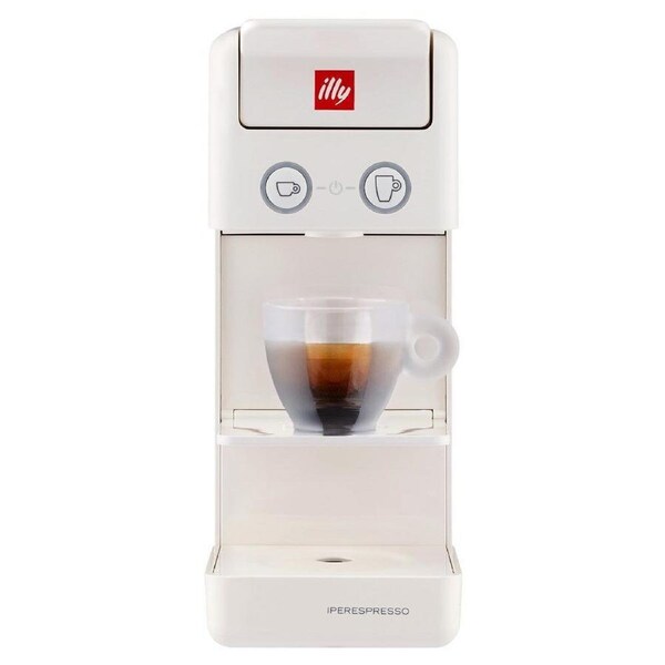illy Y3.3 Iperespresso Pod/Capsule Espresso Coffee Machine/Maker Bianca/White