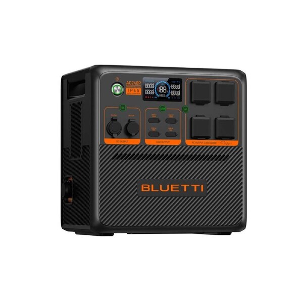 BLUETTI AC240P Portable Power Station - 2,400W 1,843Wh