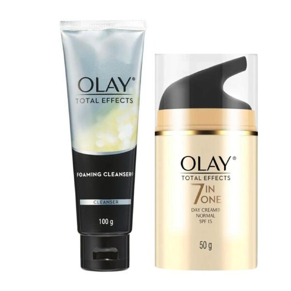 Olay Total Effects 7-in-1 Foaming Face Cleanser & Day Cream SPF15 Duo