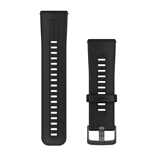 Garmin Quick Release 24mm - Black silicone