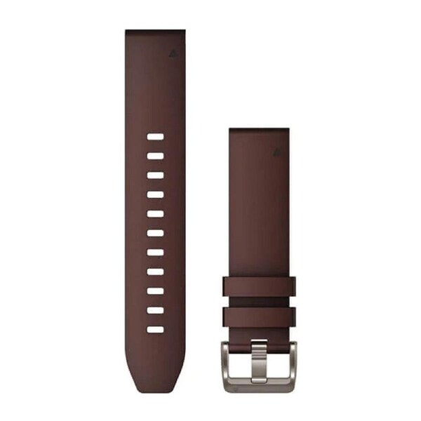 Garmin *QuickFit 22 - Oxford Brown Leather Band