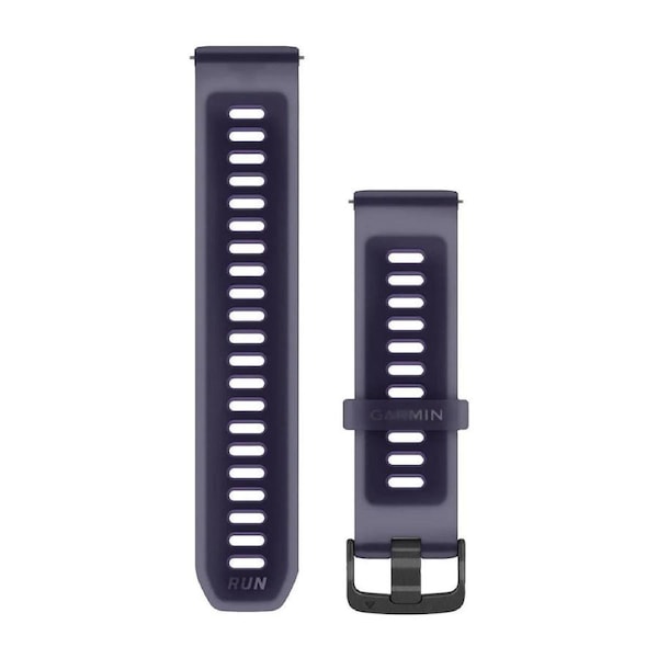 Garmin Quick Release 22mm - Translucent Imperial Purple/Indigo w/Slate Silicone Band