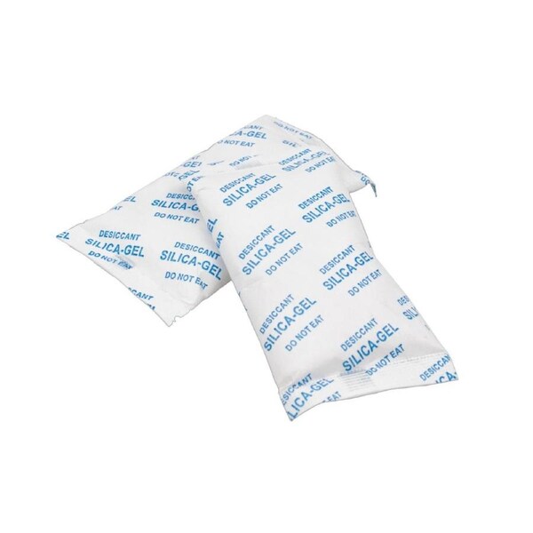 Glanz Silica Gel Bags (2 Pack) Each sachet is 10 grams
