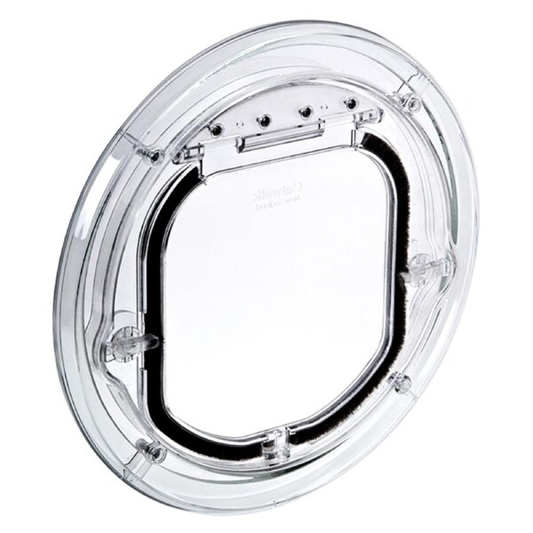 Pet-Tek Glass Fitting Slim Line Pet Door Clear