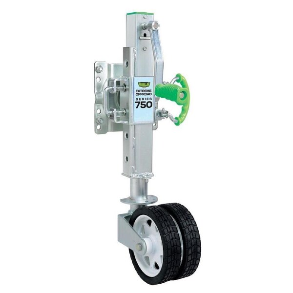 Hulk Heavy-Duty Off-Road Rust Resistant Swivel Jockey Wheel 8inch