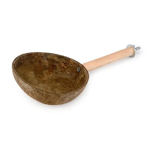 Bird Bowl Naturals With Stand