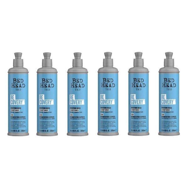 6PK Bed Head Tigi Moisture Rush Conditioner 300ml For Dry Damaged Hair