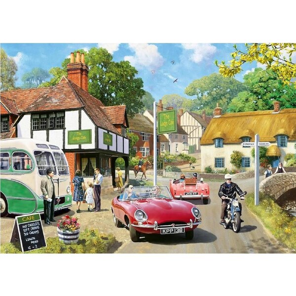 Ravensburger - Leisure Days: Roadside Stop Puzzle 1000pc