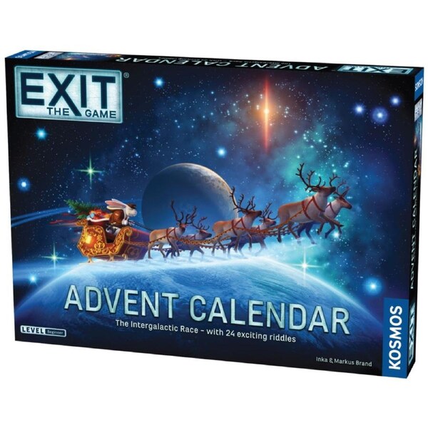 Exit The Game Advent Calendar The Intergalactic Race Puzzle Game
