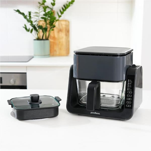 Panthera 2 In 1 Air Fryer and Grill - 4L Fryer + 1.2L Grill