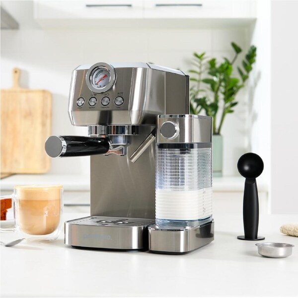Panthera Espresso Coffee Machine With Milk Frother