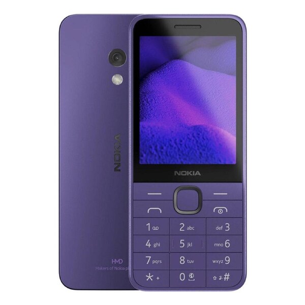 Nokia 235 4G Dual Sim Keypad Mobile Phone - Future Dusk Purple