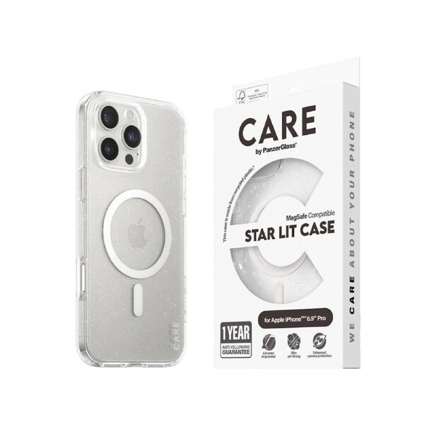 PanzerGlass CARE Flagship Starlit Magsafe Case for Apple iPhone 16 Pro Max
