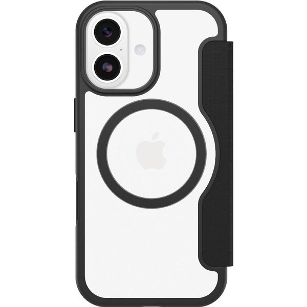 OtterBox React Folio MagSafe Case for Apple iPhone 17- Black Crystal