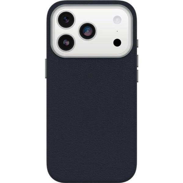 OtterBox Symmetry MagSafe Cactus Leather Case with Camera Control for iPhone 17 Pro - Riverside Blue