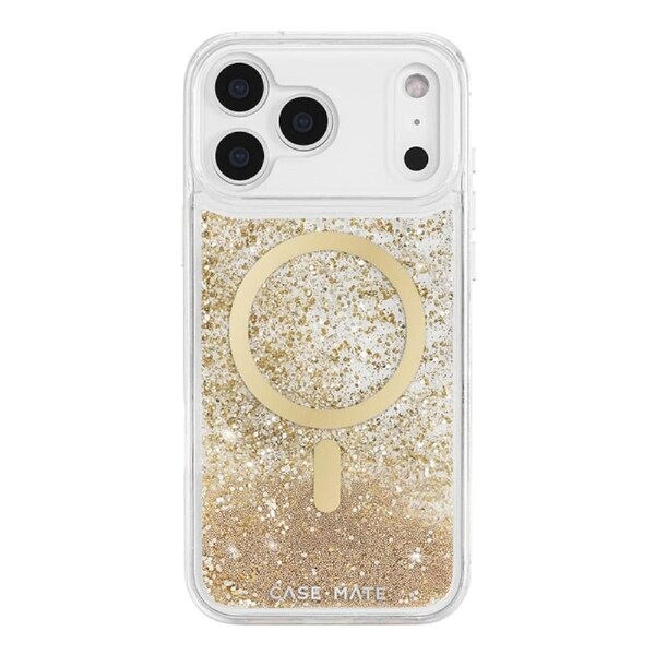 Case-Mate Waterfall MagSafe Case for iPhone 17 Pro Max - Gold