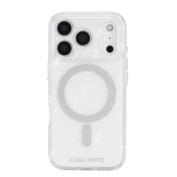 Case-Mate Twinkle MagSafe Case for iPhone 17 Pro - Silver