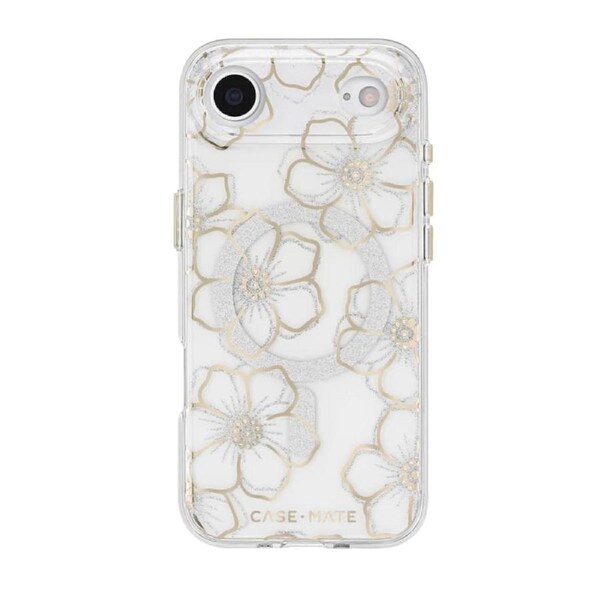 Case-Mate Floral Gems MagSafe Case for Apple iPhone Air- Gold