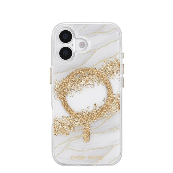 Case-Mate Karat Granite MagSafe Case for Apple iPhone 17- Gold