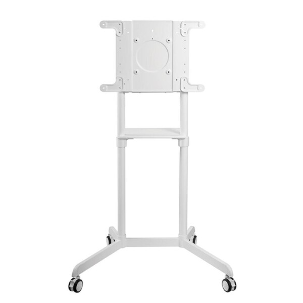 Brateck Rotating Mobile Stand for Interactive Display Fit 37'-70' Up to 70kg- VESA: 200x200,400x200,300x300,600x200,350x350,400x400,600x400 White
