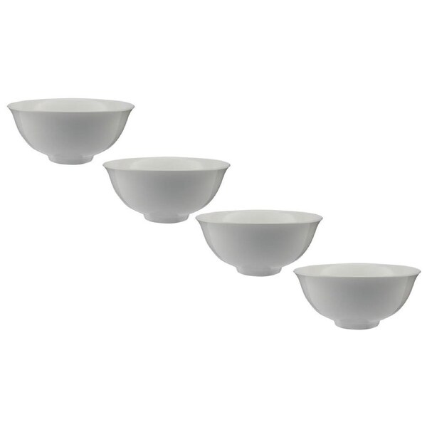 4x Maxwell And Williams Rice Bowl Porcelain Microwave Dishwasher Safe 15x7cm